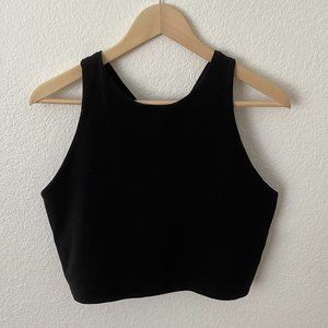 Athleta Conscious Crop Black XL